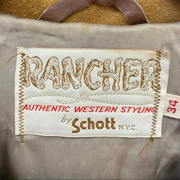 Rancher Suede Fringe Jacket Size S - Picture 8 of 8